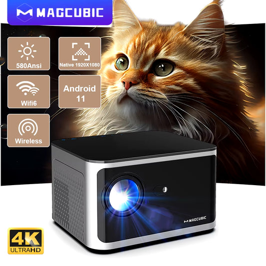 2. Bluetooth 5.0 smart home cinema projector with voice control – Faizoq