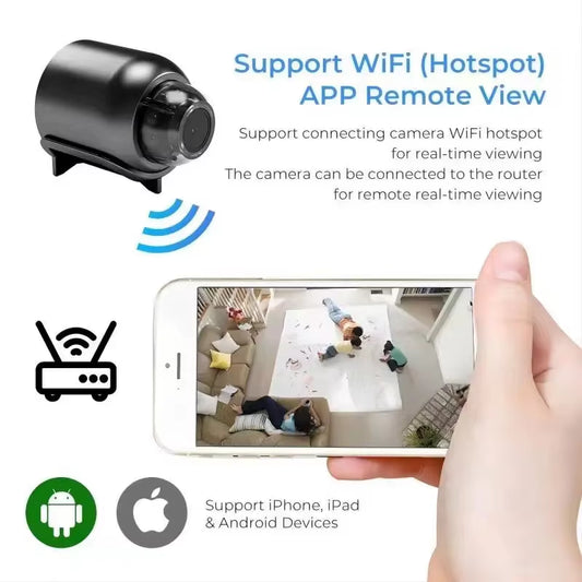 2. Wireless indoor surveillance camera with AI human detection – Faizoq