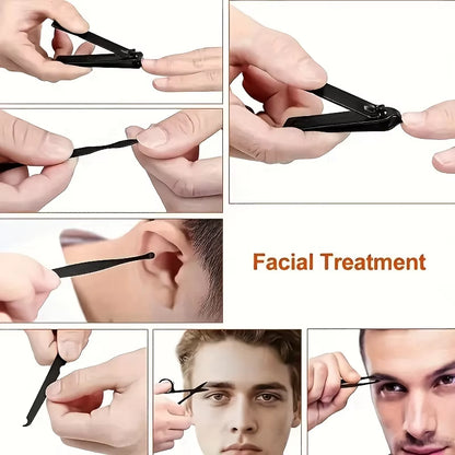 3. Durable ergonomic nail grooming set for home and travel – Faizoq