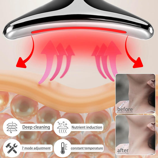 Multifunctional skincare device for wrinkle reduction and skin rejuvenation faizoq