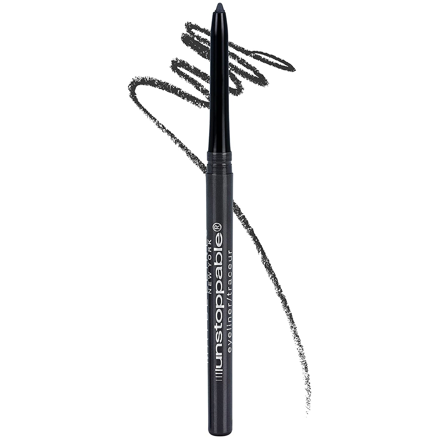 Maybelline Unstoppable Waterproof Mechanical Brown Eyeliner Pencil, Easy to Apply, Smooth Glide, up to 24 Hour Wear, Cinnabar