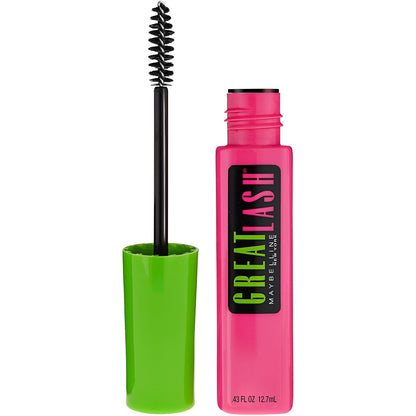 Maybelline Great Lash Clear Mascara, Conditioning Formula for Lashes and Eyebrows for a Natural Eye Makeup Look, 1 Count
