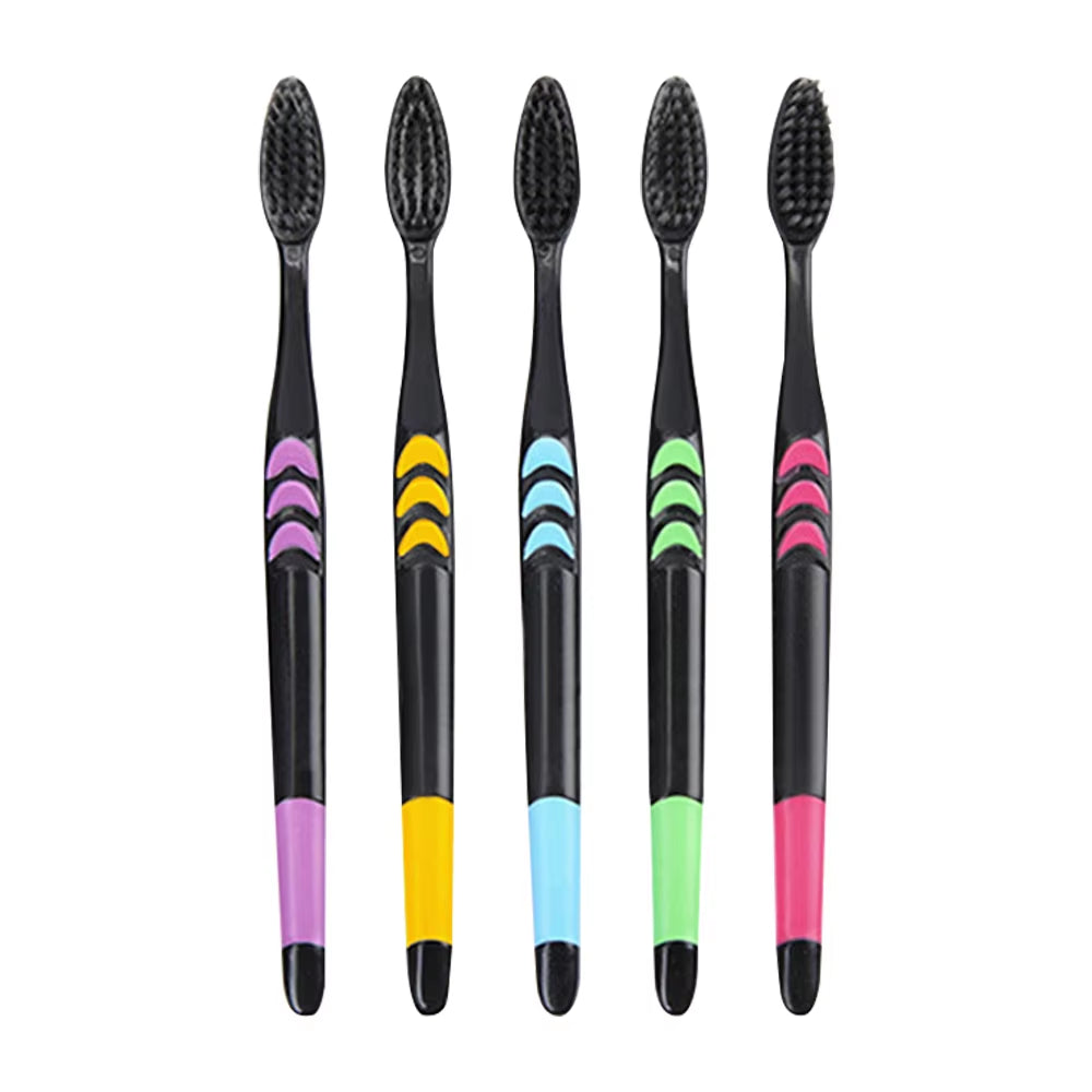 3. Eco-friendly bamboo charcoal oral care toothbrush pack – Faizoq