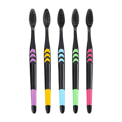 3. Eco-friendly bamboo charcoal oral care toothbrush pack – Faizoq