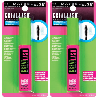 Maybelline Great Lash Clear Mascara, Conditioning Formula for Lashes and Eyebrows for a Natural Eye Makeup Look, 1 Count