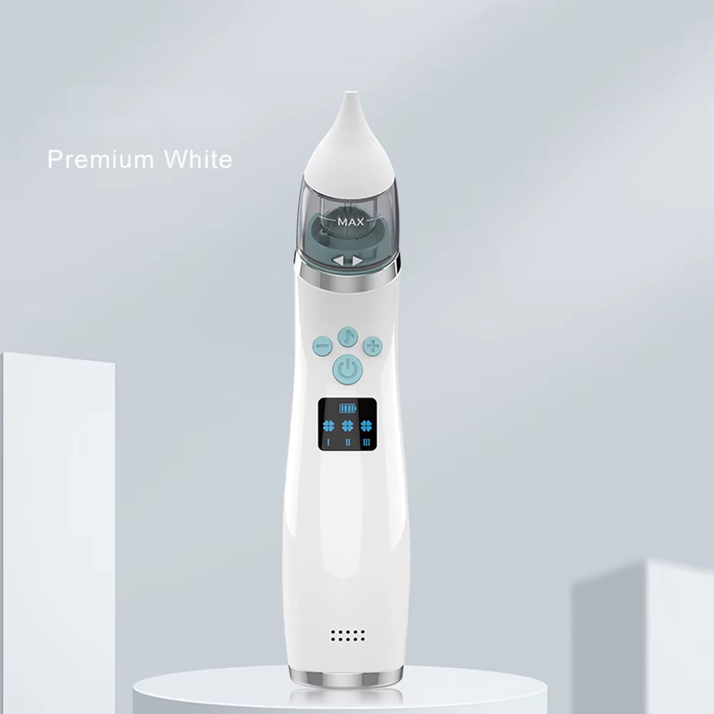 1Pcs Electric Nasal Absorber Silent Baby Obstruction Rhinitis Cleaner Nasal Aspirator 6-Speed Suction for 0-6Years‘Baby