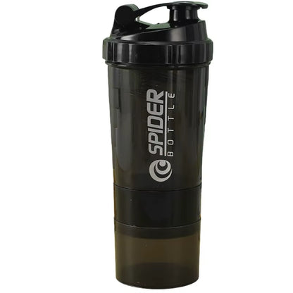 2. Large capacity fitness water bottle for protein shakes and supplements – Faizoq