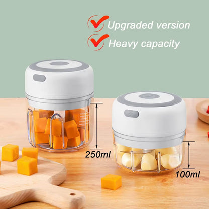 3. Compact kitchen electric mincer for garlic onion and small food prep – Faizoq