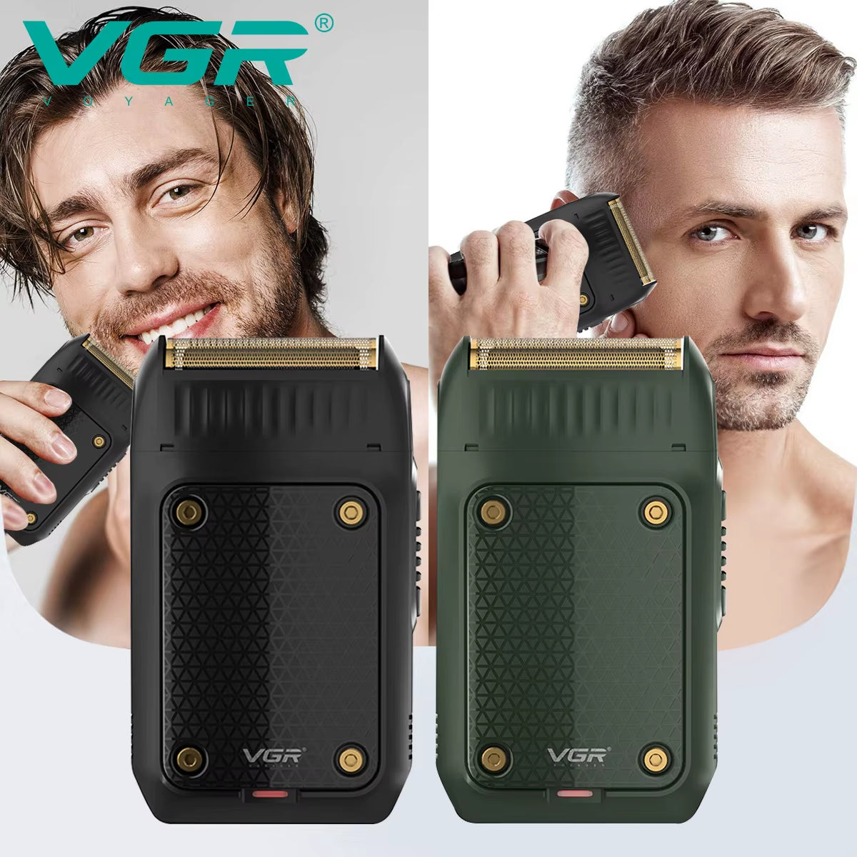3. Compact portable foil shaver for travel and daily grooming – Faizoq