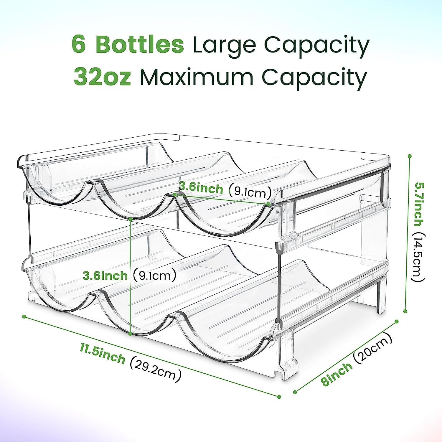 Space saving bottle organizer rack set for home kitchen | Faizoq