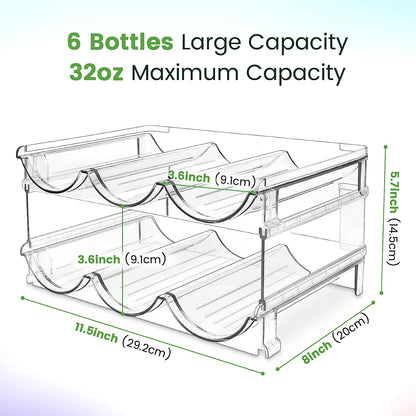 Space saving bottle organizer rack set for home kitchen | Faizoq