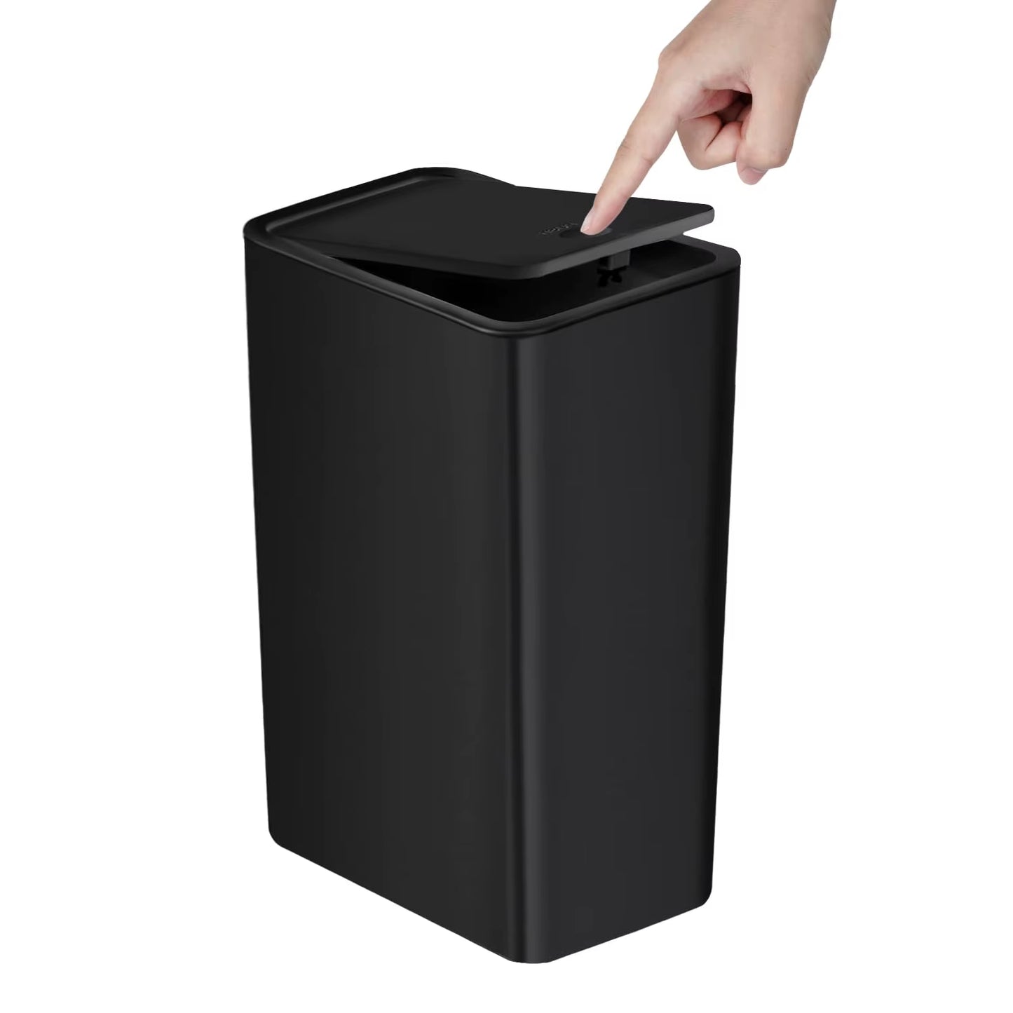1. Bathroom trash can 10L small garbage can with press top lid – Faizoq 

