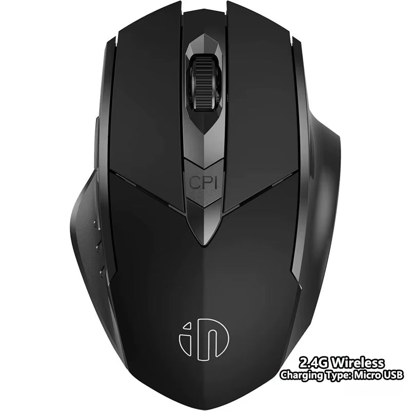 1. Bluetooth and 2.4G rechargeable universal wireless mouse – Faizoq
