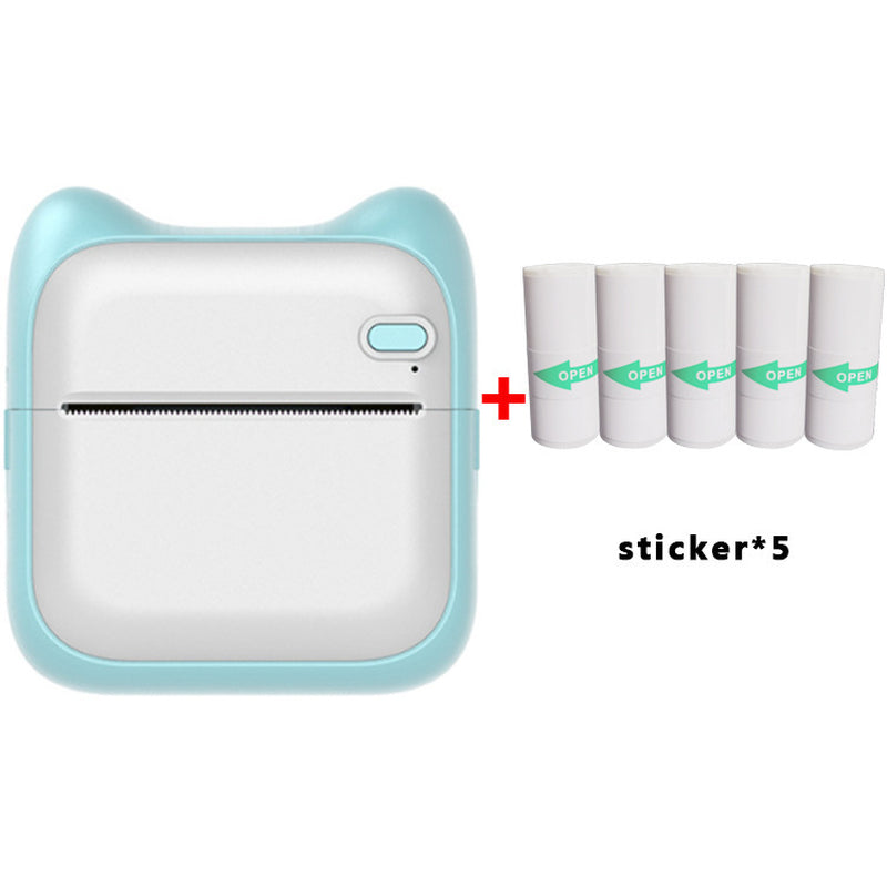 1. Portable pocket thermal printer wireless Bluetooth mini printer – Faizoq 