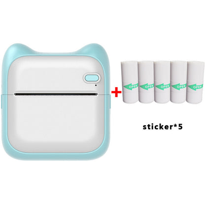 1. Portable pocket thermal printer wireless Bluetooth mini printer – Faizoq 