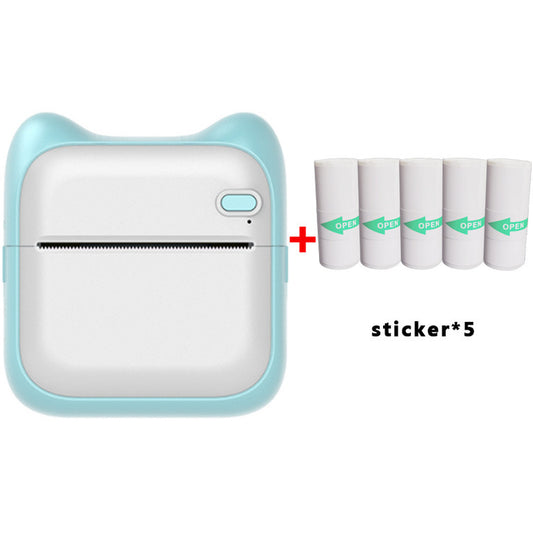 1. Portable pocket thermal printer wireless Bluetooth mini printer – Faizoq 