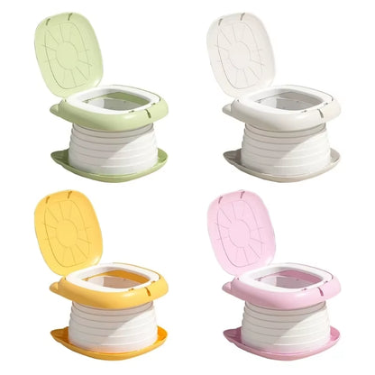 1. Portable folding children potty for baby and kids travel toilet – Faizoq