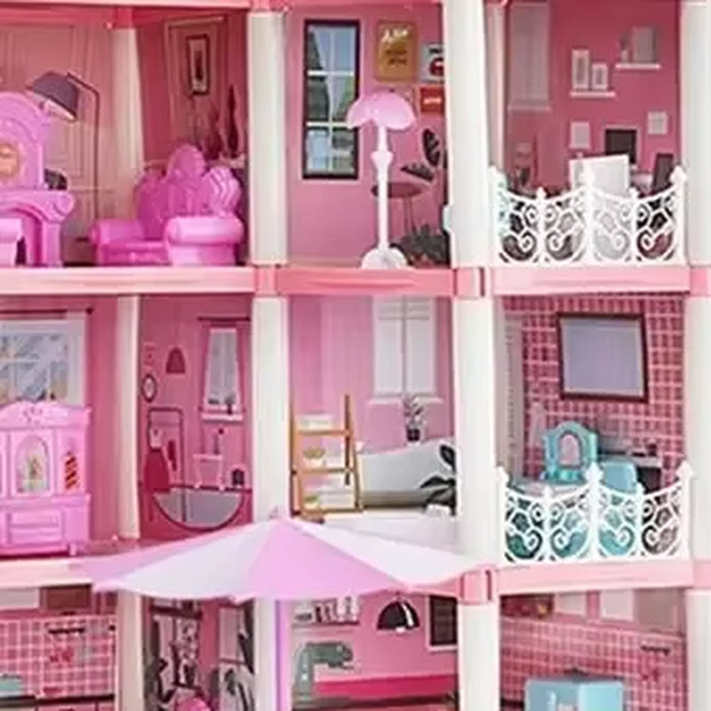 3. Family toy and gift doll house with interactive features – Faizoq