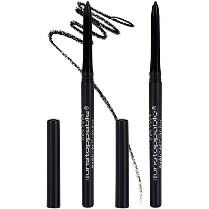 Maybelline Unstoppable Waterproof Mechanical Brown Eyeliner Pencil, Easy to Apply, Smooth Glide, up to 24 Hour Wear, Cinnabar