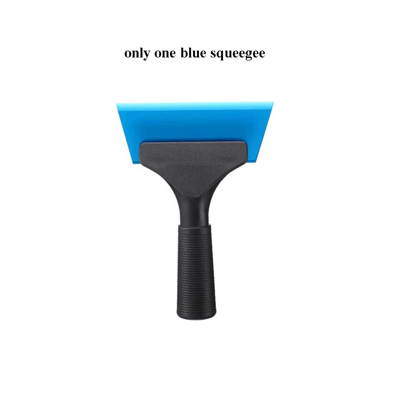 Auto Glass Cleaning Silicone Squeegee Rubber Window Tint Squeegee Mini Wiper for Car Windshield Mirror Shower Windshield Scraper