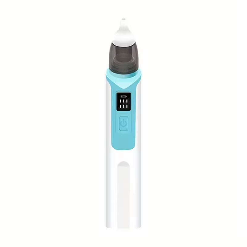 1Pcs Electric Nasal Absorber Silent Baby Obstruction Rhinitis Cleaner Nasal Aspirator 6-Speed Suction for 0-6Years‘Baby