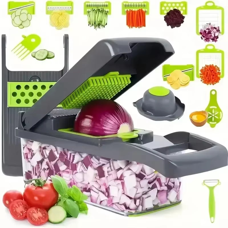 2. Kitchen vegetable slicer for potatoes, carrots and shredded prep – Faizoq