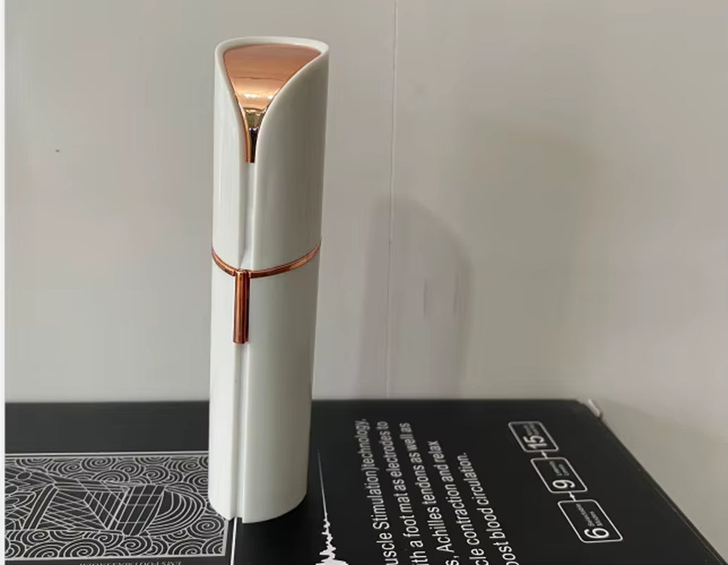 Lipstick-Shaped Electric Hair Remover Eyebrow Shaper Women'S Hair Removal Device Mini Facial Hair Removal Instrument Face Hair