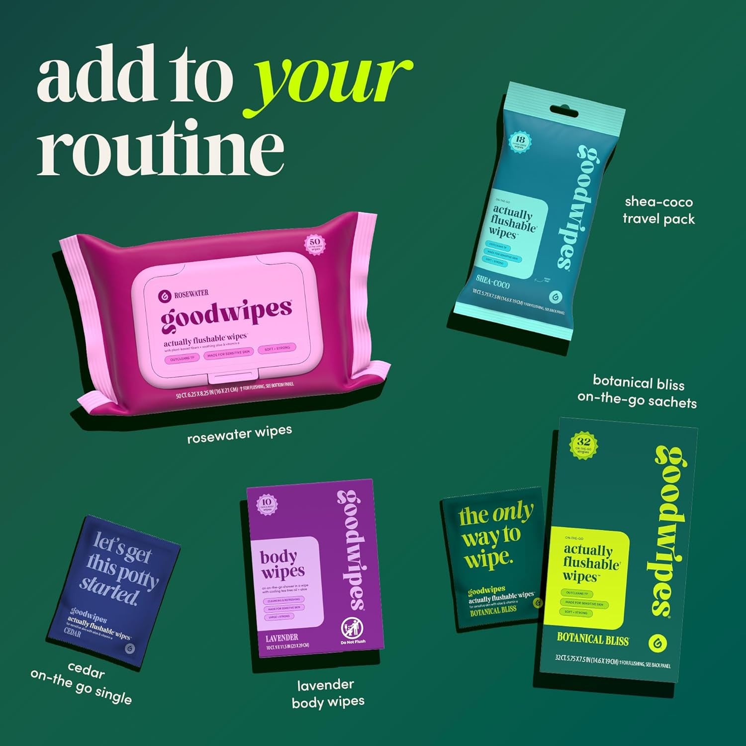 3. Portable 10 count body wipes for gym and travel faizoq