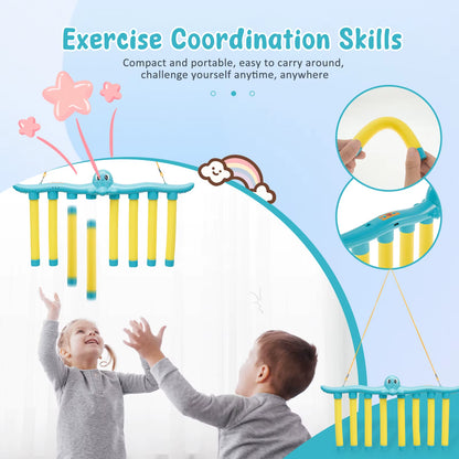 Falling Sticks Reaction Training Game for Kids - Educational Parent-Child Interactive Toy for Hand-Eye Coordination