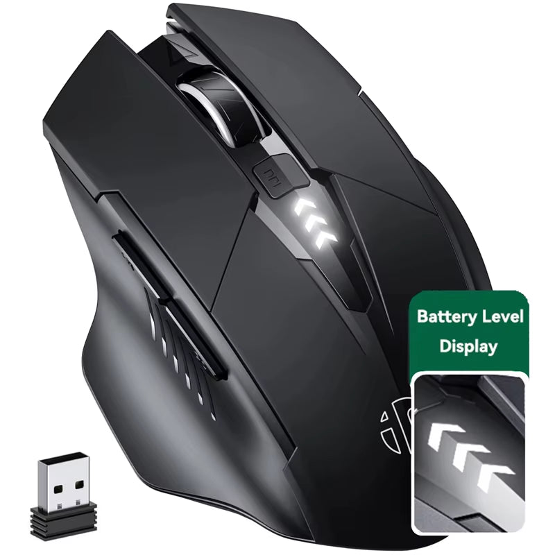 2. Silent click wireless mouse compatible with PC laptop tablet and phone – Faizoq 
