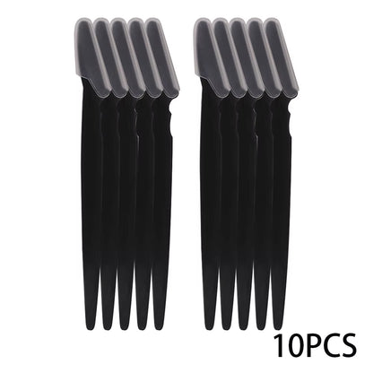 Razor Set Eyebrow Multipurpose Face Razors for Women and Men Dermaplaning Tool Easy to Use Cutter Shaver Blades Makeup Tools